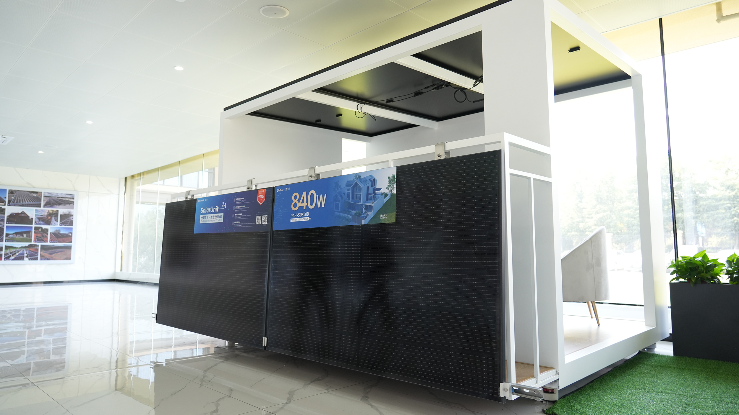 DAH Balkon-Solaranlage DHN-SU800D-G0-DAH Solar