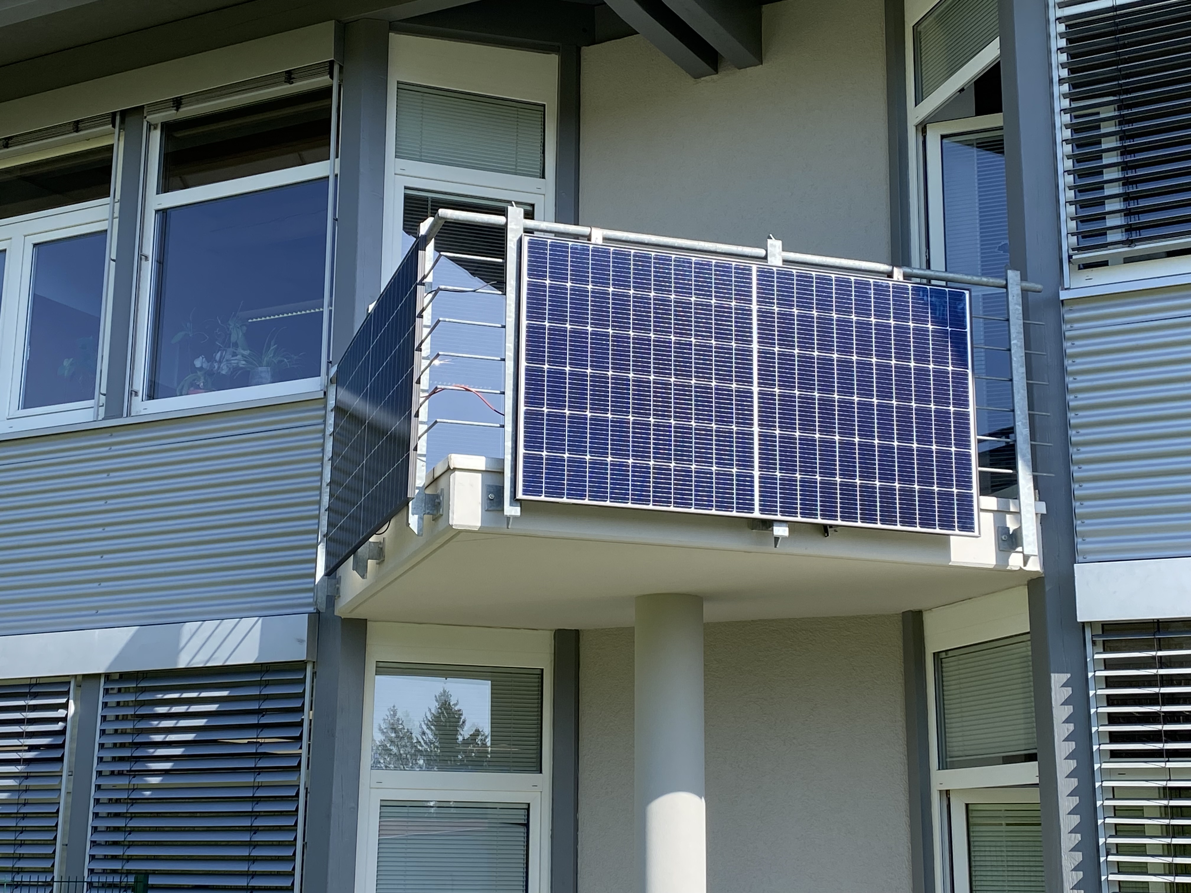 Befestigungskonstruktion (0° Grad) für Photovoltaikmodul